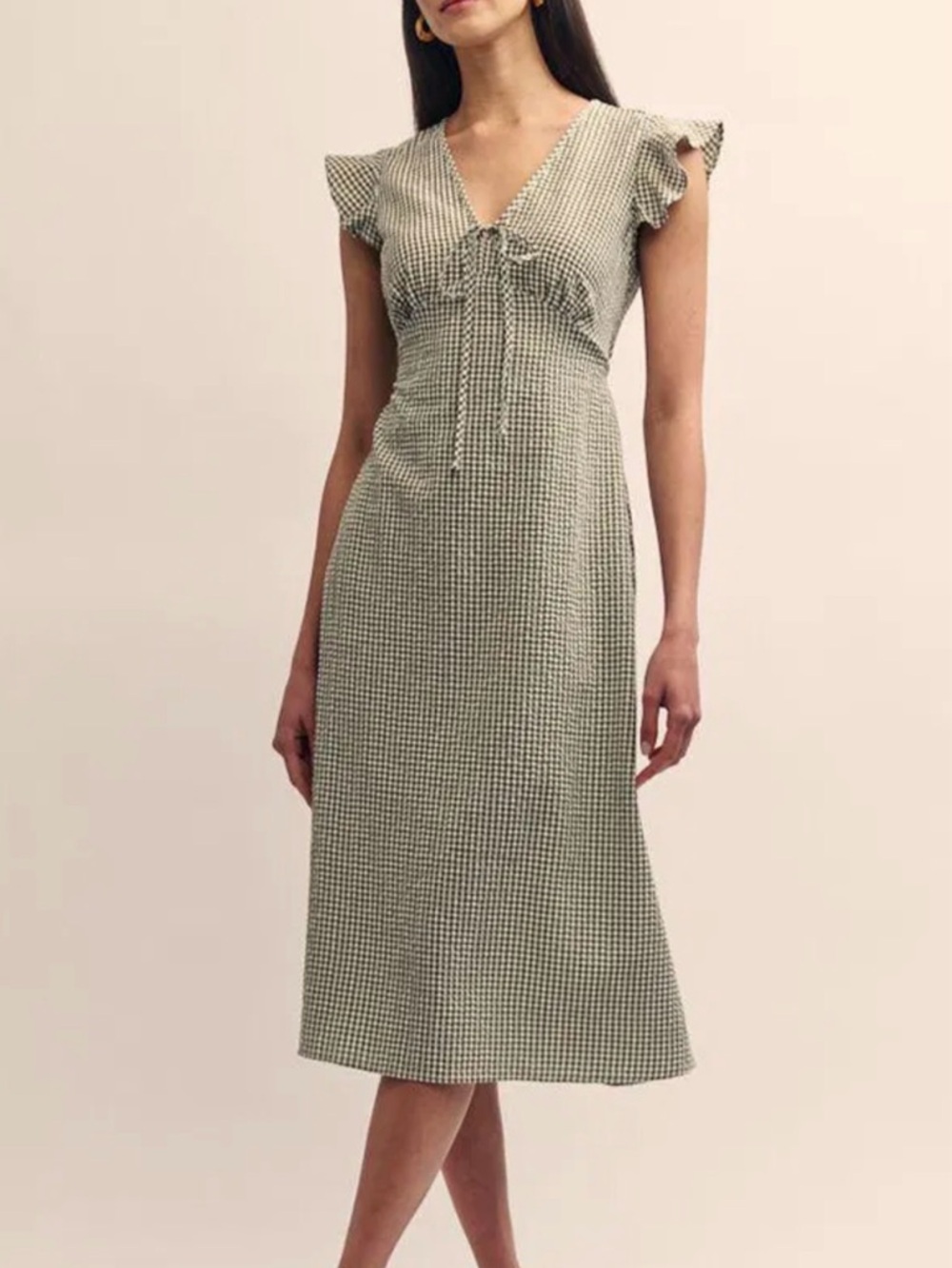 Gingham Tea Dress